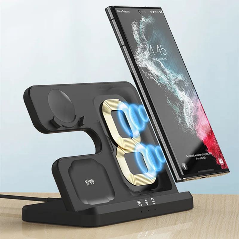3 in 1 Wireless Charging Station