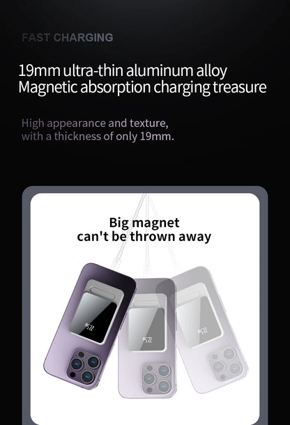 Magnetic Wireless Power Bank 10000mAh Portable Charger