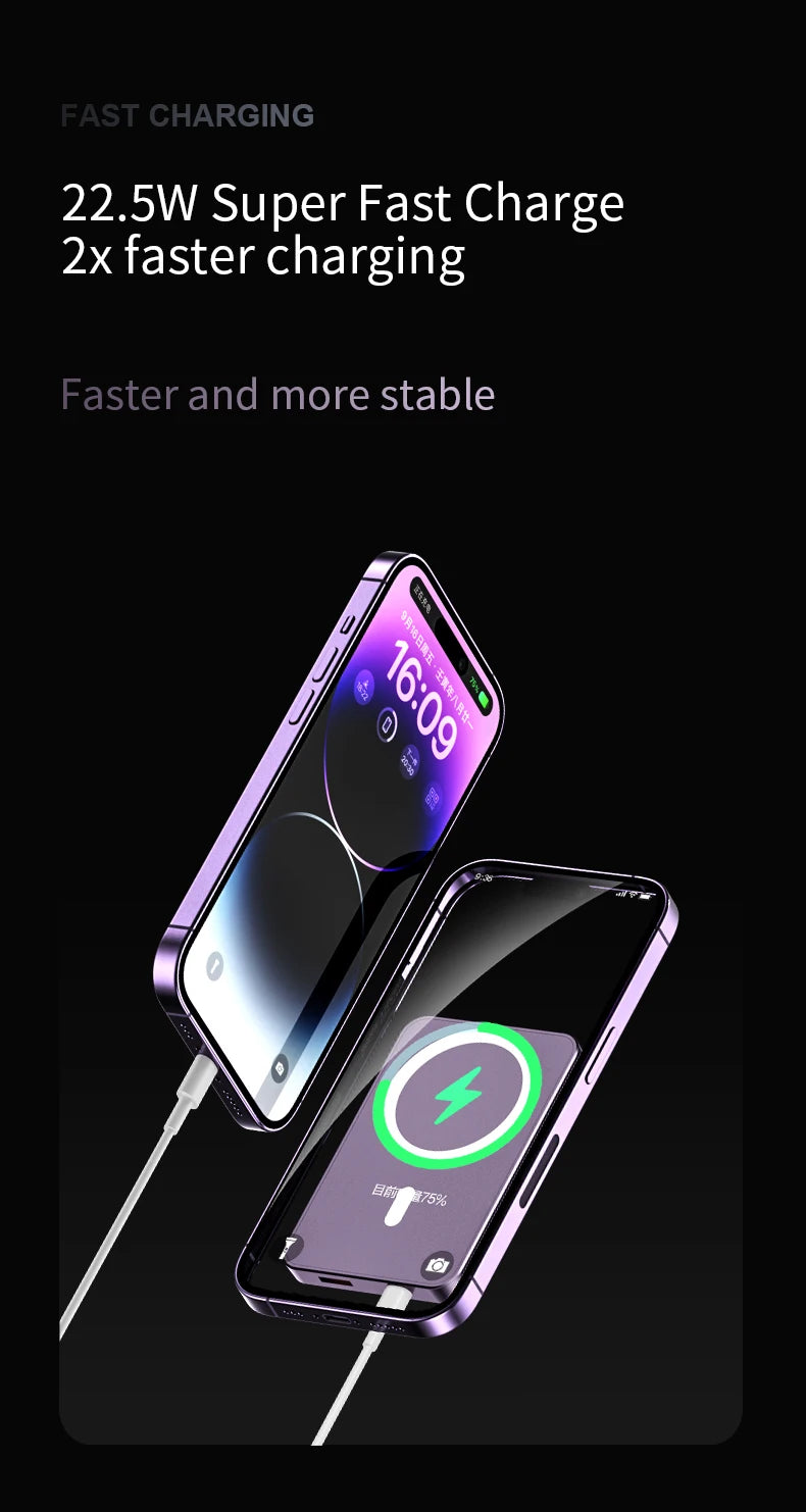 Magnetic Wireless Power Bank 10000mAh Portable Charger