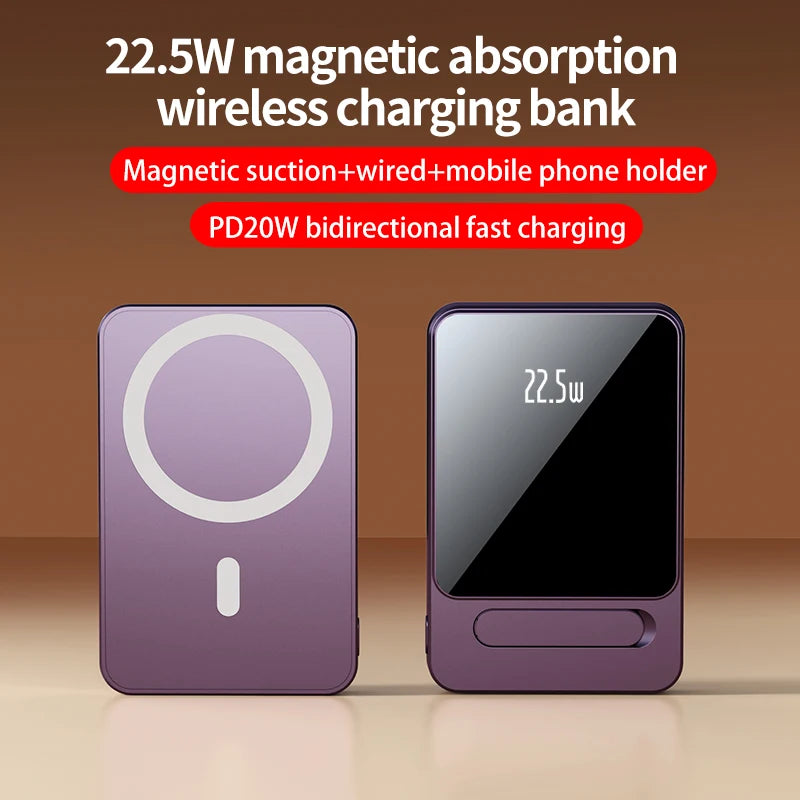 Magnetic Wireless Power Bank 10000mAh Portable Charger