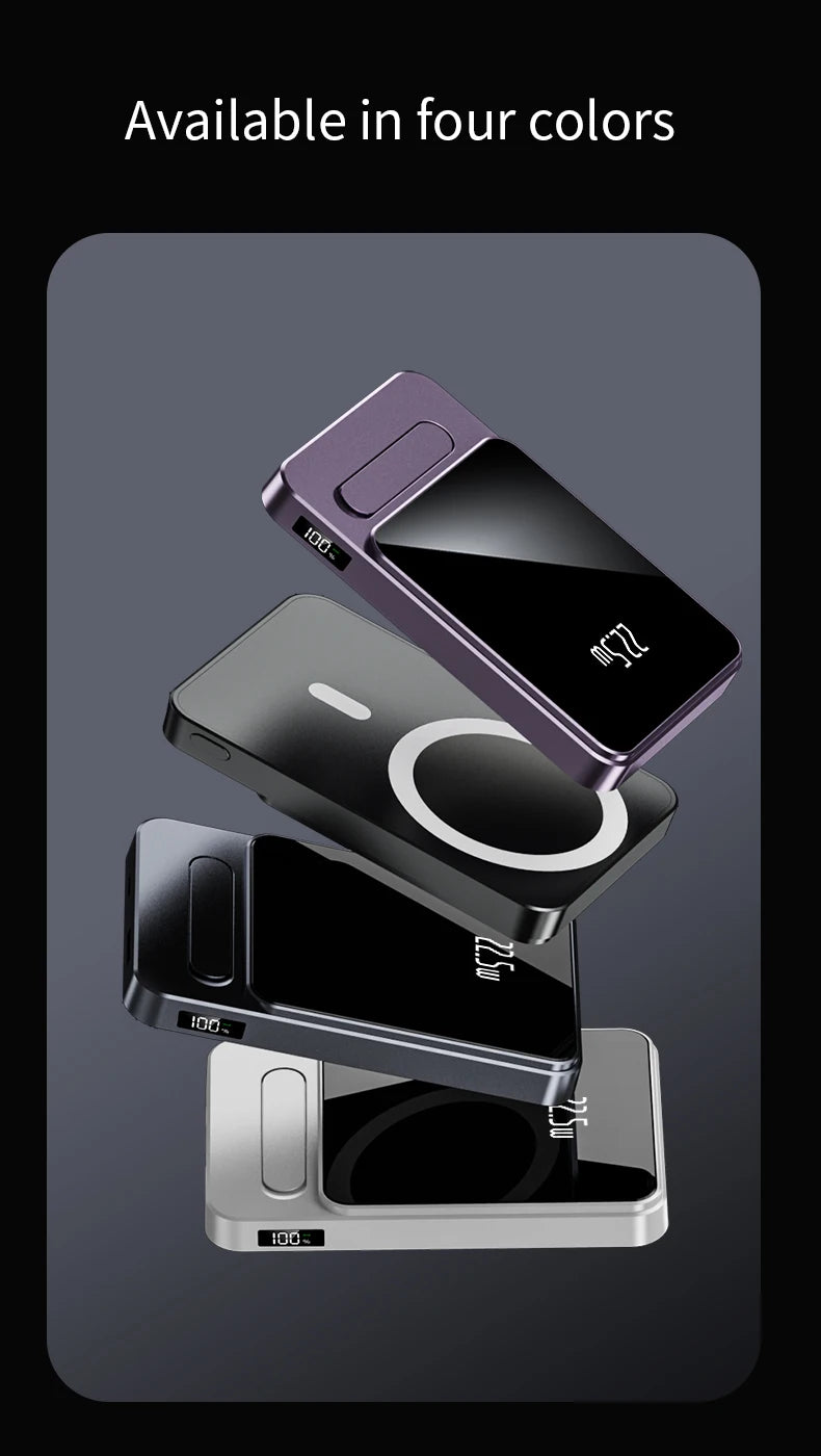 Magnetic Wireless Power Bank 10000mAh Portable Charger