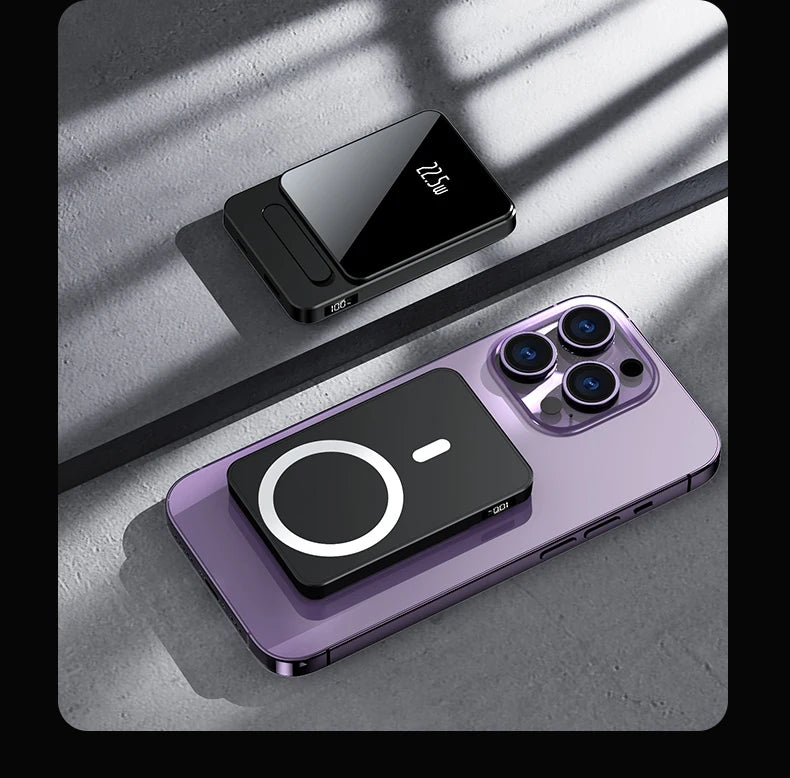 Magnetic Wireless Power Bank 10000mAh Portable Charger