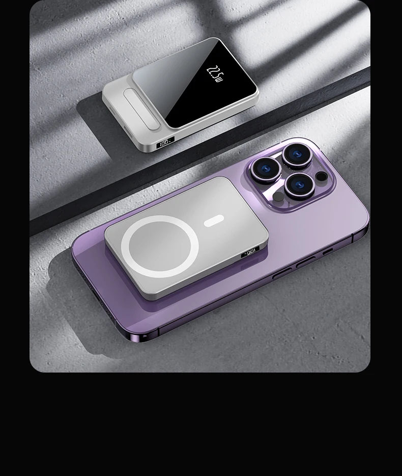 Magnetic Wireless Power Bank 10000mAh Portable Charger