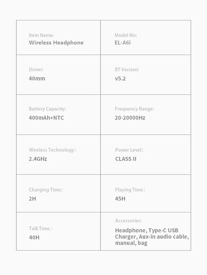 Active Noise Cancelling Bluetooth Headphones