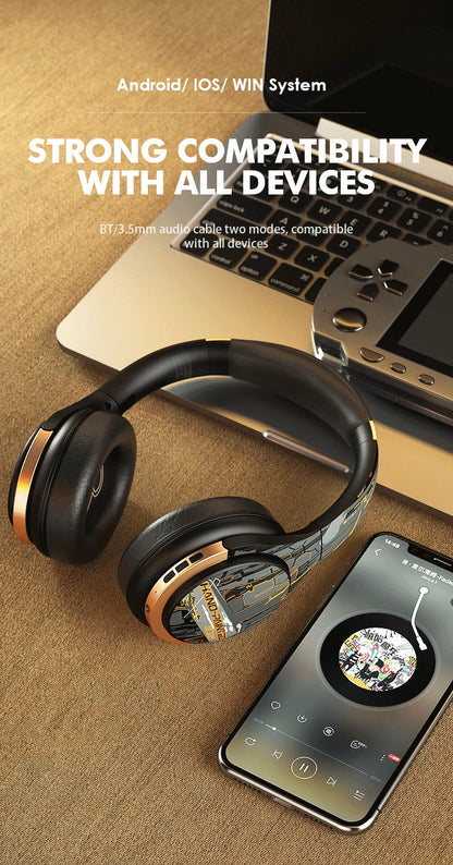 Active Noise Cancelling Bluetooth Headphones