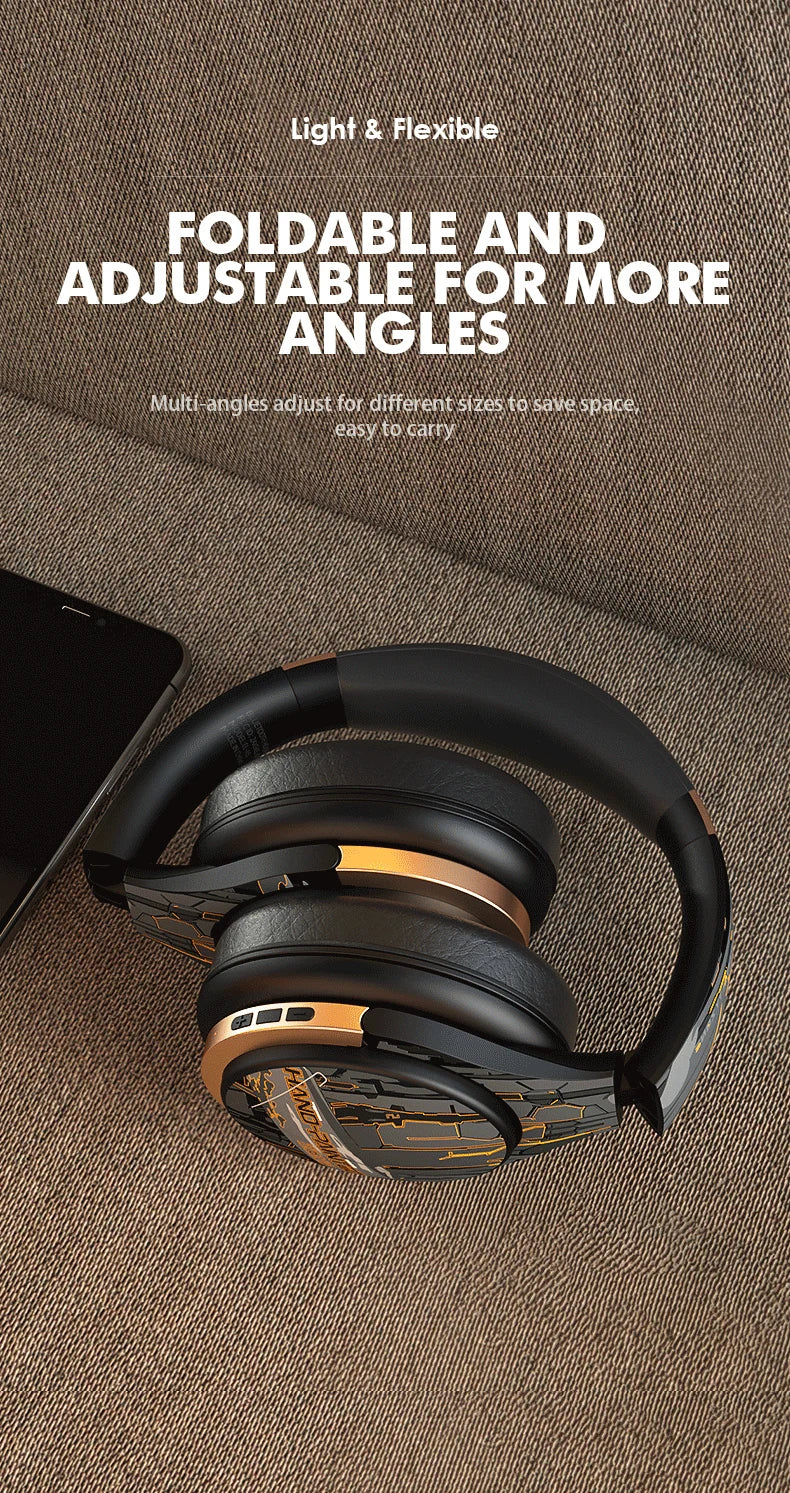 Active Noise Cancelling Bluetooth Headphones