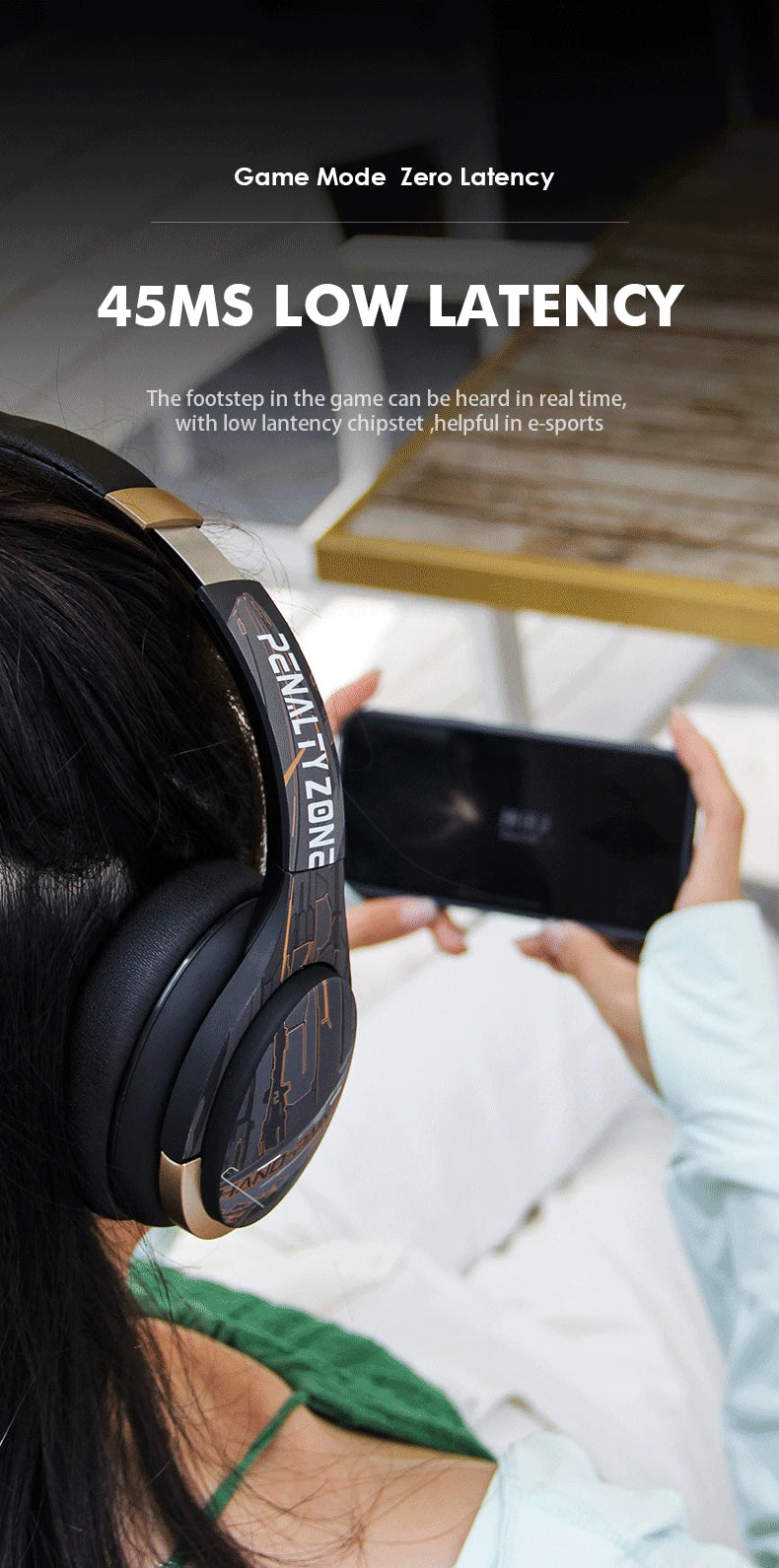Active Noise Cancelling Bluetooth Headphones