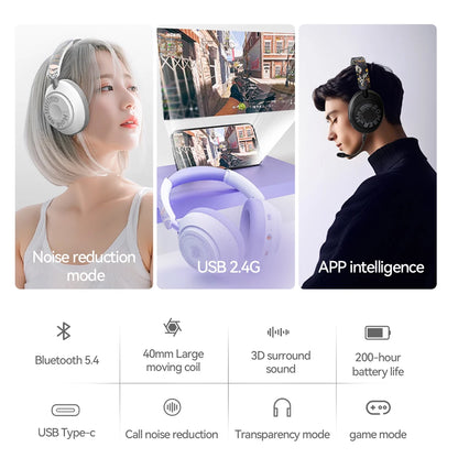 Active Noise Cancelling Wireless Headphones