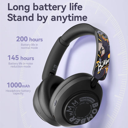 Active Noise Cancelling Wireless Headphones