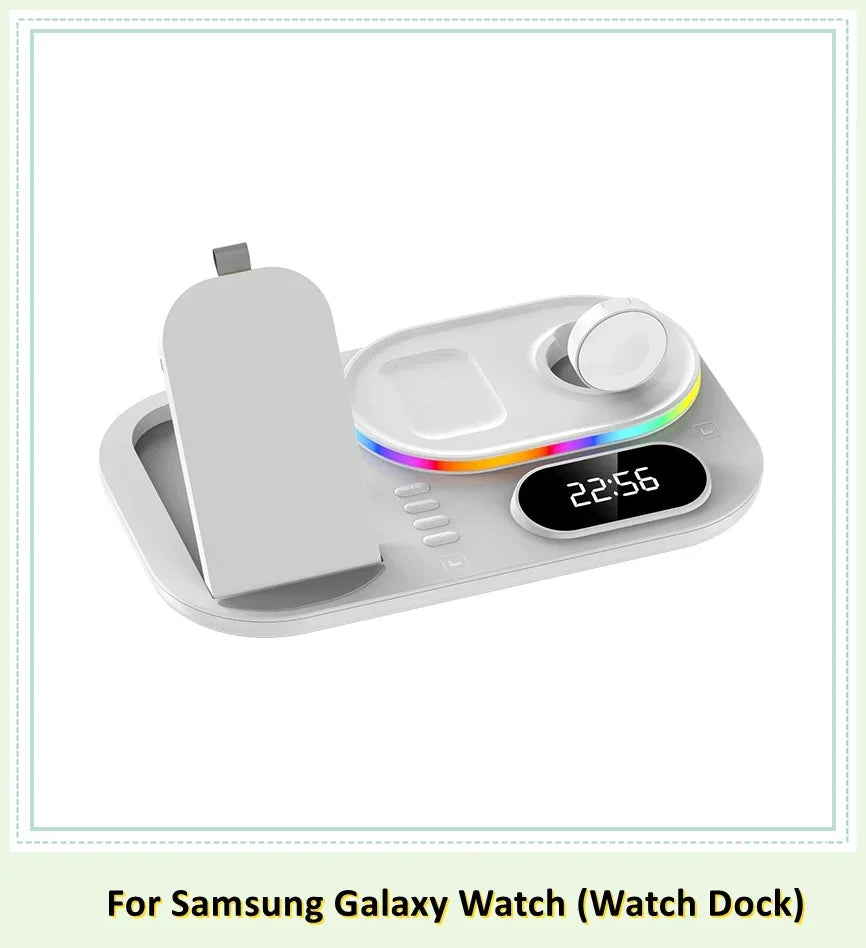 Wireless Charger Dock 4 in 1 Charging Station