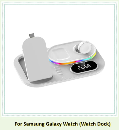 Wireless Charger Dock 4 in 1 Charging Station