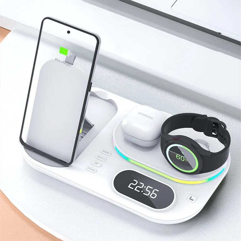 Wireless Charger Dock 4 in 1 Charging Station