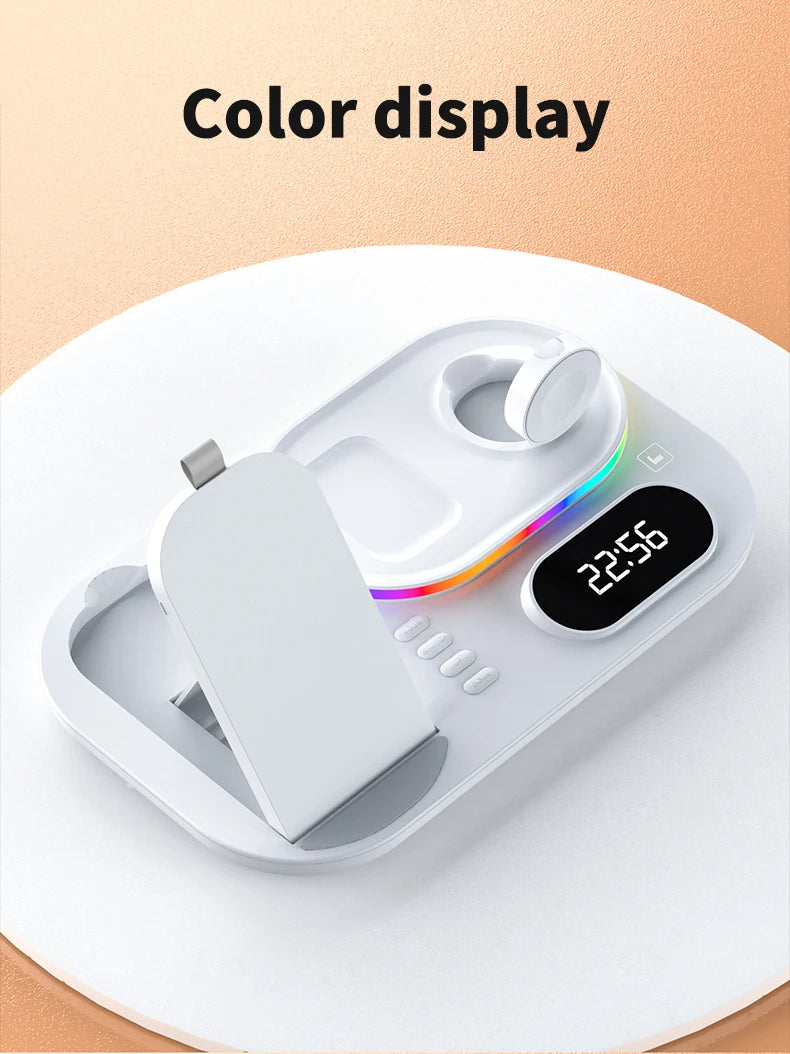 Wireless Charger Dock 4 in 1 Charging Station
