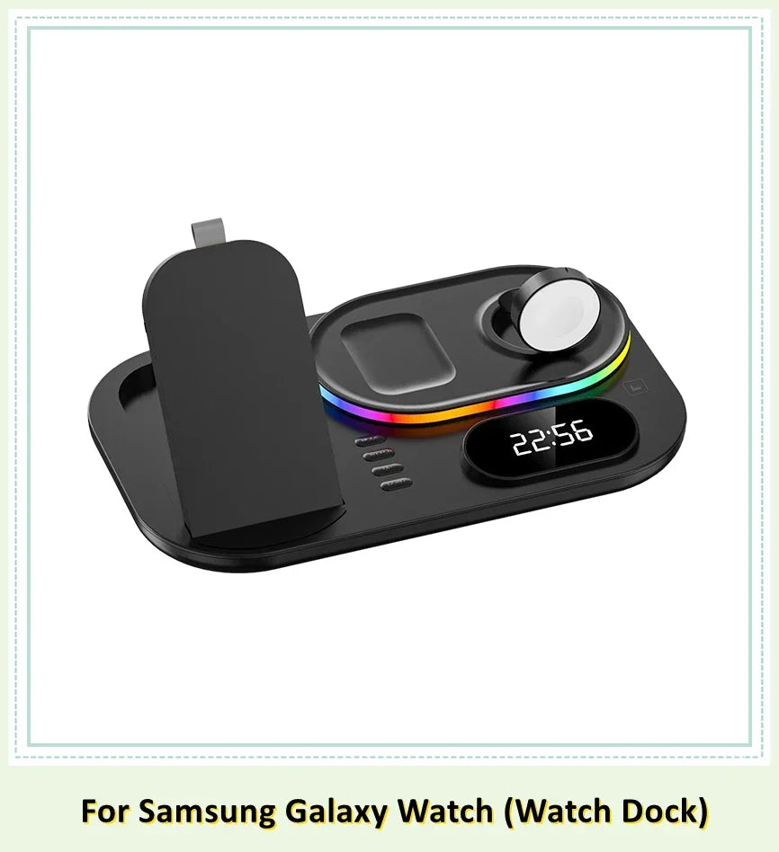 Wireless Charger Dock 4 in 1 Charging Station