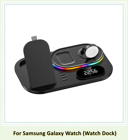 Wireless Charger Dock 4 in 1 Charging Station
