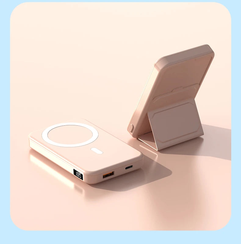 10000mAh Wireless Magnetic Battery Power Bank