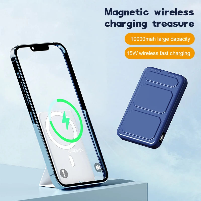 10000mAh Wireless Magnetic Battery Power Bank