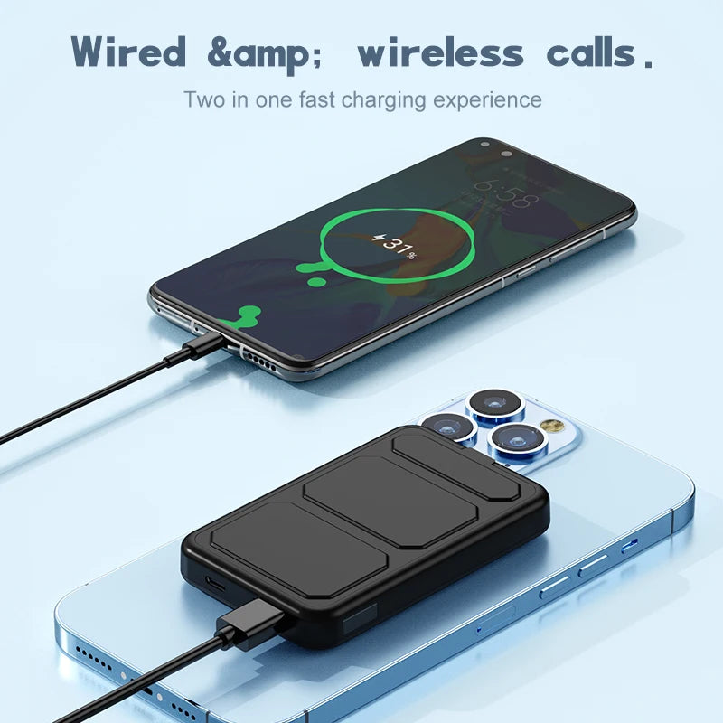 10000mAh Wireless Magnetic Battery Power Bank