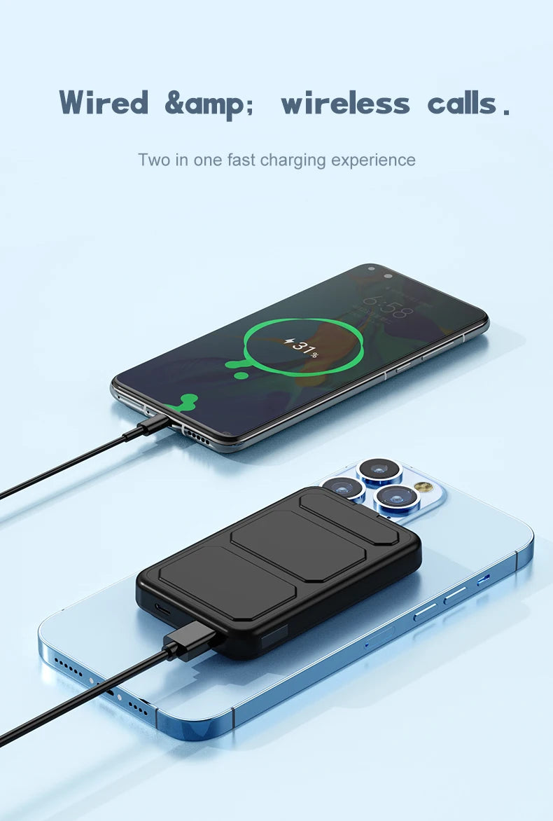 10000mAh Wireless Magnetic Battery Power Bank